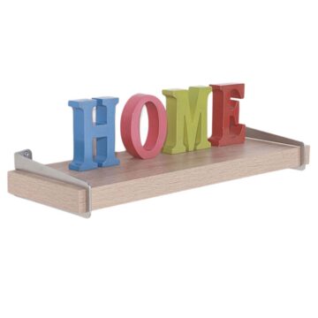 Studio Lounge Chunky Shelf With Slide On Brackets 60cm | Oak Finish