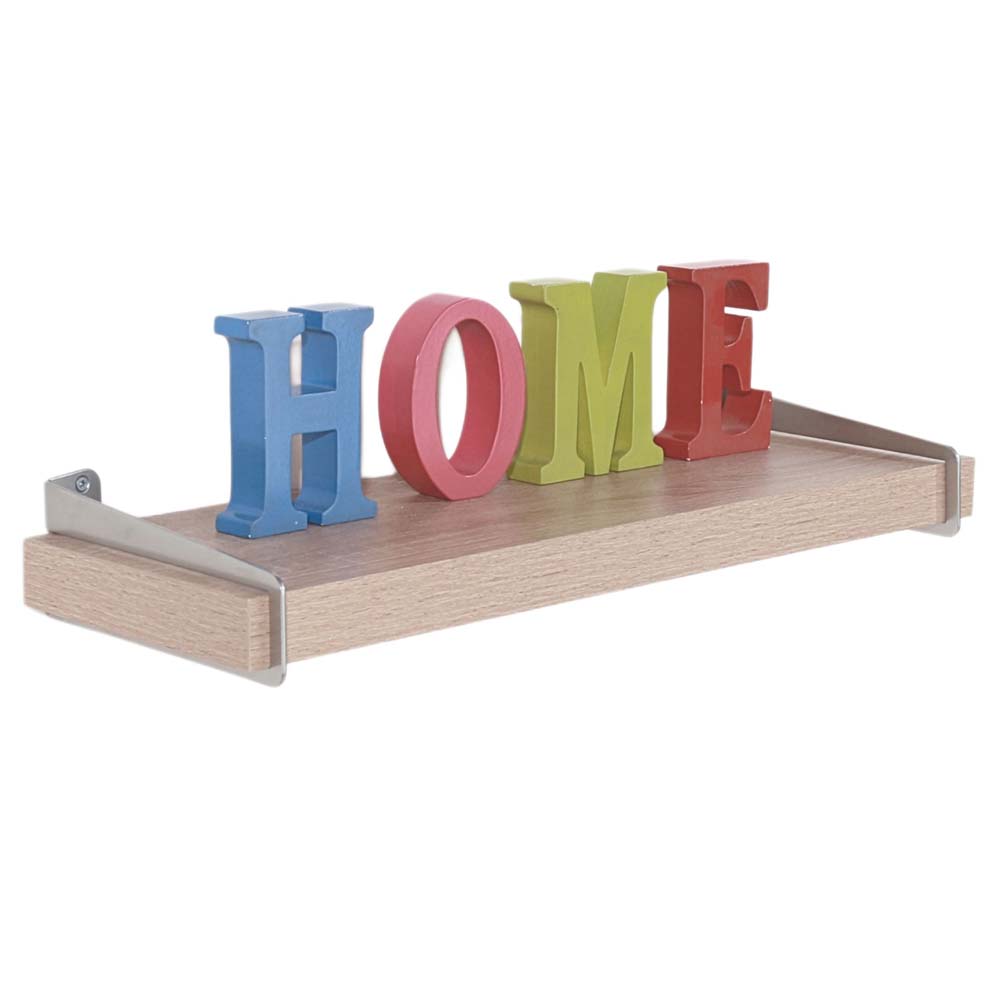 Studio Lounge Chunky Shelf With Slide On Brackets 60cm | Oak Finish