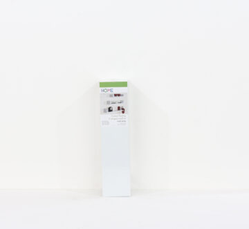Linden Matt White Set of 3 Floating “U” Shape Wall Shelf Kit