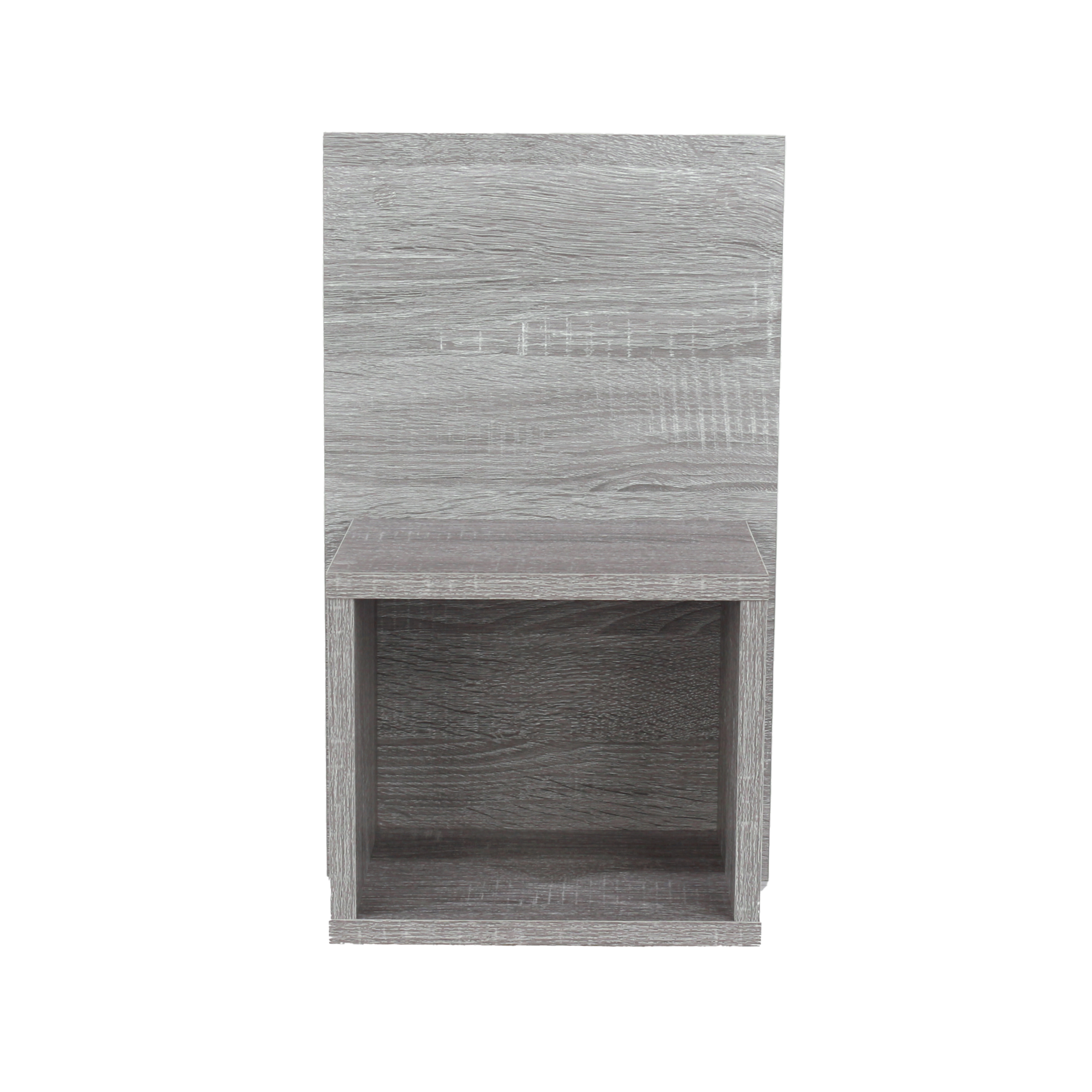 Pair of Alderley White Wall Hanging Open Compact Bedside Tables