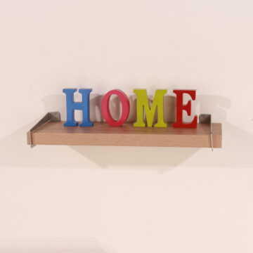 Studio Lounge Chunky Shelf With Slide On Brackets 80cm | Oak Finish