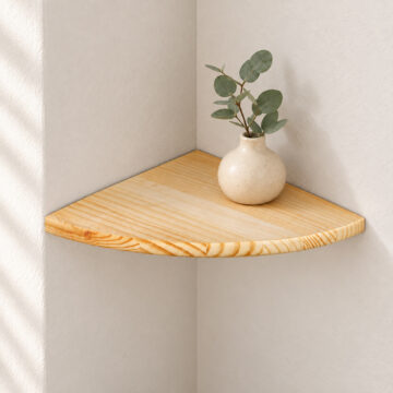 Orin Pine Corner Shelf Kit 28.5cm