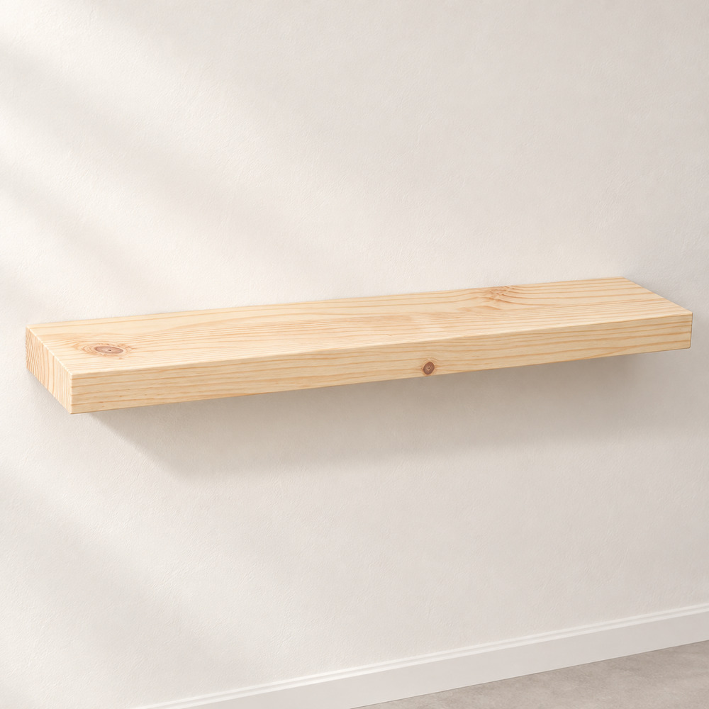 Orin Chunky Pre-Sanded Pine Shelf Board 120cm x 25cm