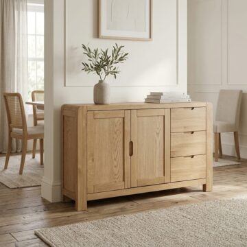 Kalmar Oak Large Sideboard | Clearance