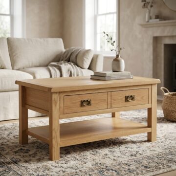 Belmont Oak Coffee Table | Clearance