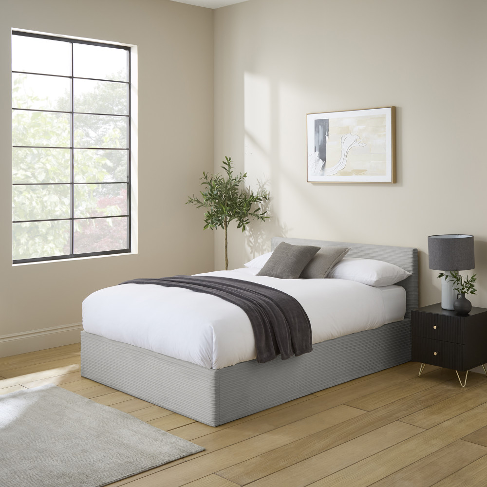 End Lift Ottoman Storage Bed