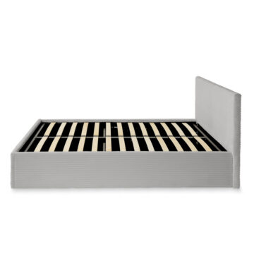 Marikina Grey End Lift 4’6 Ottoman Storage Bed