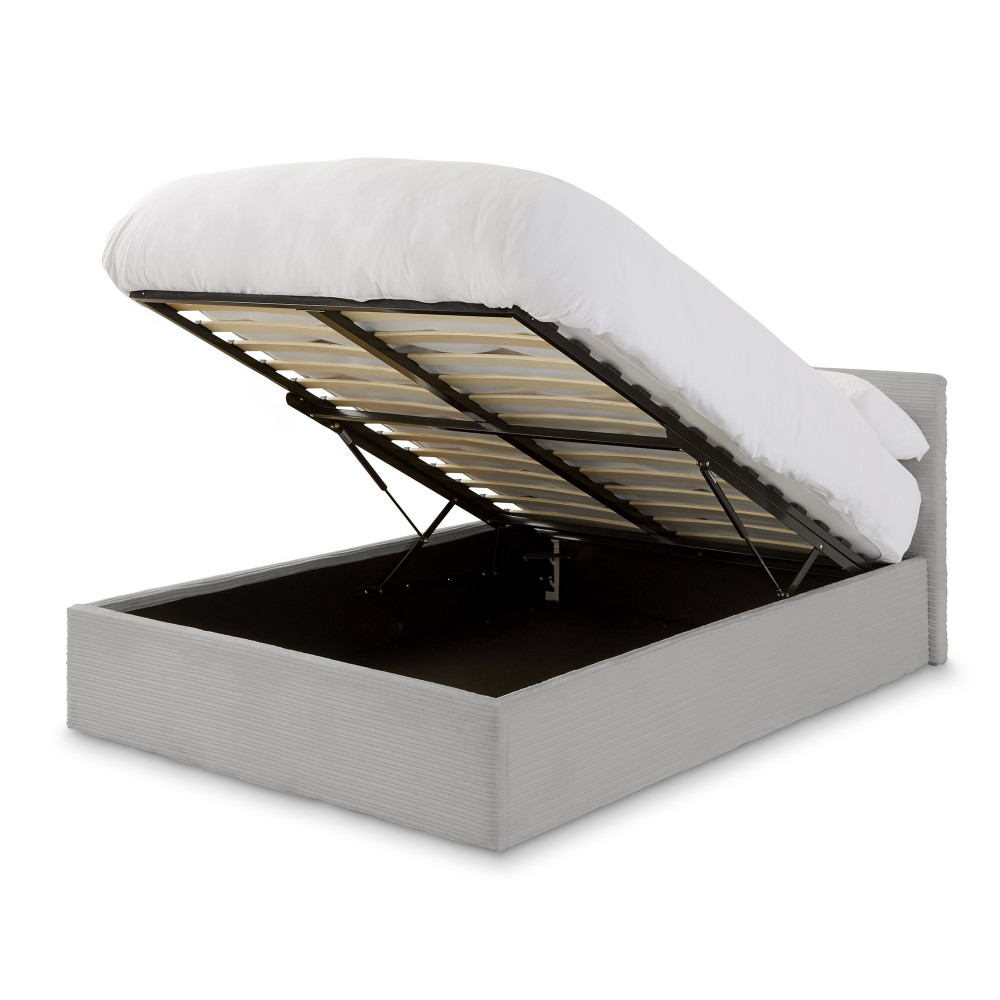 Marikina Grey End Lift 4' Ottoman Storage Bed