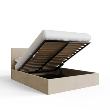 Marikina Natural End Lift 5′ Ottoman Storage Bed