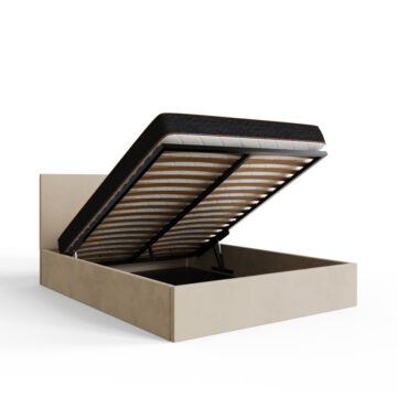 Marikina Natural End Lift 5′ Ottoman Storage Bed