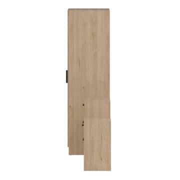 Chest and Nightstand in Jackson Hickory