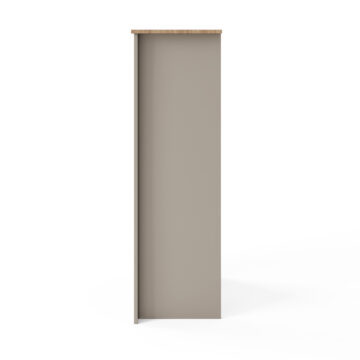Fife Grey 5 Drawer Tall Boy