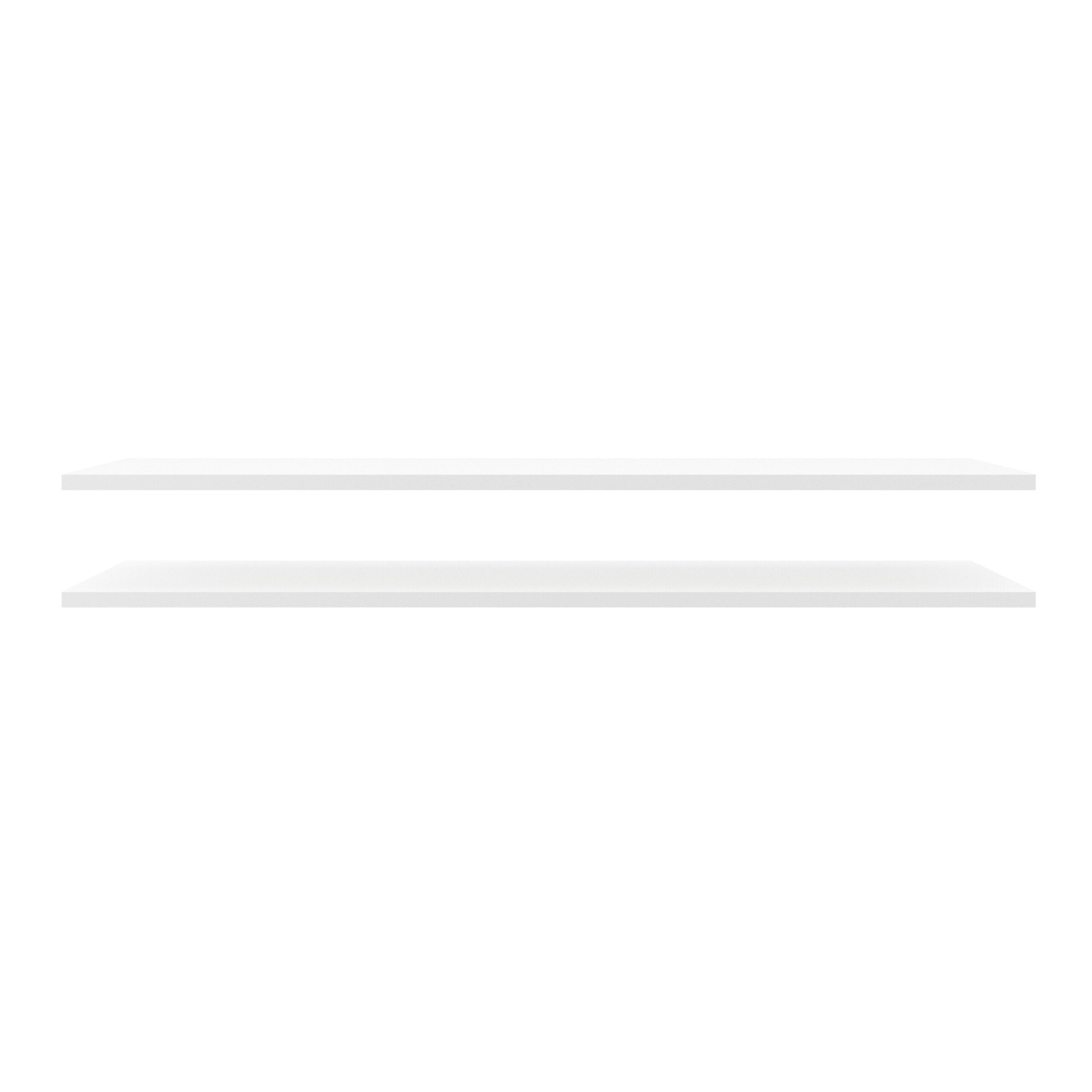 Harlow 2 Shelves White