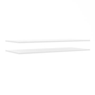 Harlow 2 Shelves White