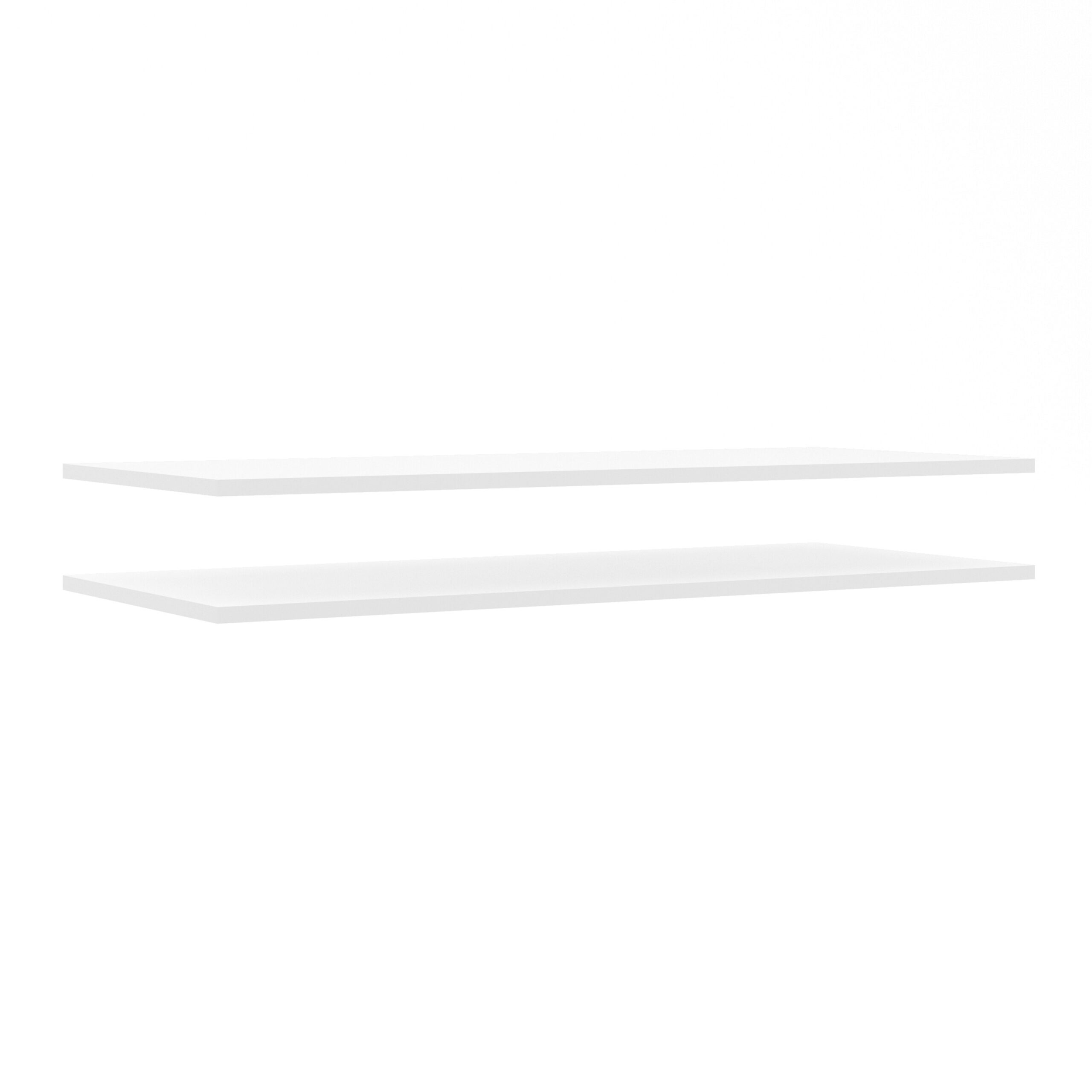 Harlow 2 Shelves White
