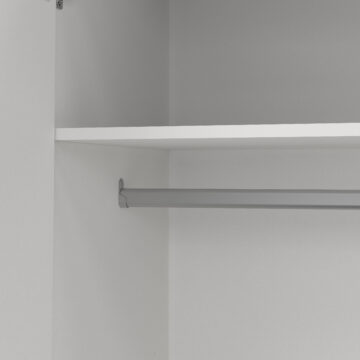 Harlow White 4 Door Wardrobe with Drawers