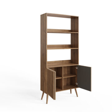Seaford Bookcase | Oak Finish