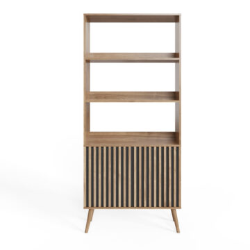 Seaford Bookcase | Oak Finish