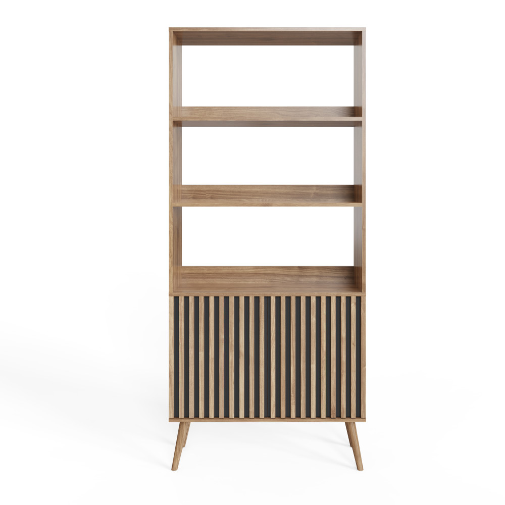 Seaford Bookcase | Oak Finish