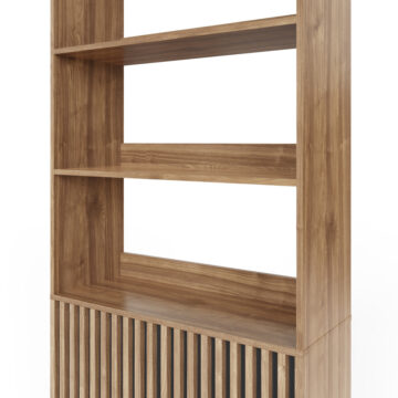 Seaford Bookcase | Oak Finish