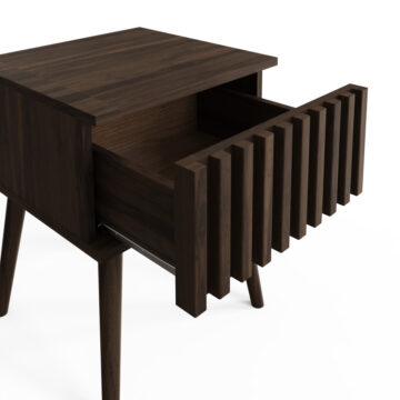 Seaford Lamp Table | Walnut Finish