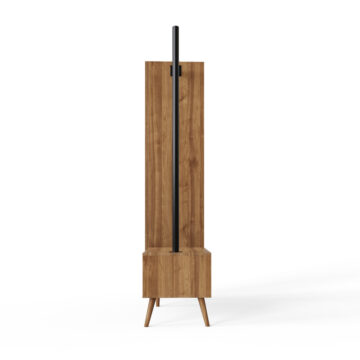 Seaford Smart Storage Wardrobe | Oak Finish