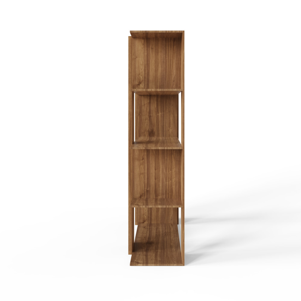 Seaford Wide Shelving Unit | Oak Finsh