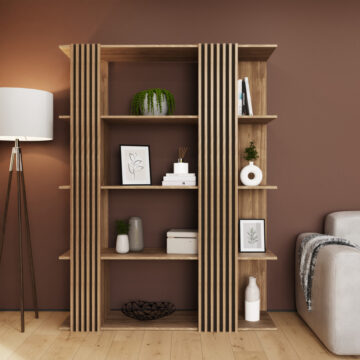 Rowan Wide Shelving Unit