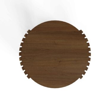 Zadie Side Table | Walnut Finish